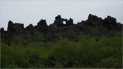 Dimmuborgir - Mývatn, Island