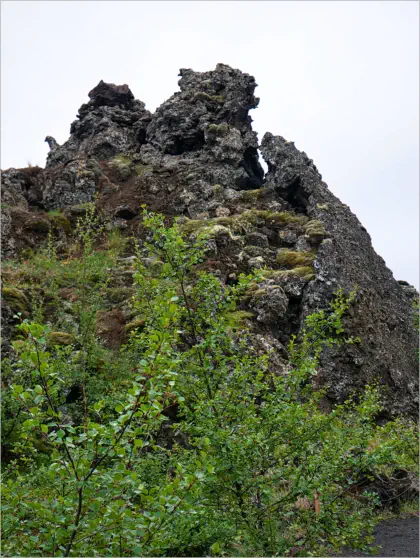 Dimmuborgir - Mývatn, Island
