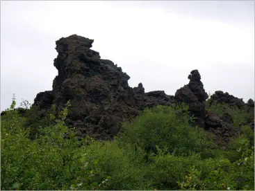 Dimmuborgir - Mývatn, Island