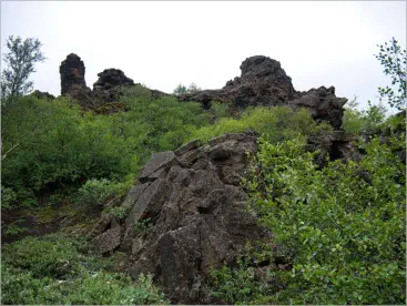 Dimmuborgir - Mývatn, Island