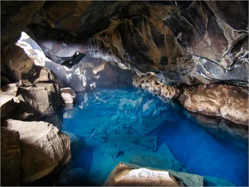 Grjótagjá - Myvatn, Island