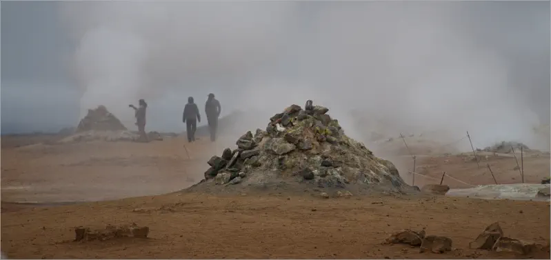 Námafjall Hverir - Mývatn, Island