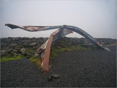 Skeiðarársandur-Brückendenkmal, Island