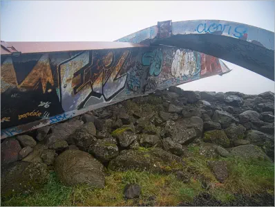 Skeiðarársandur-Brückendenkmal, Island