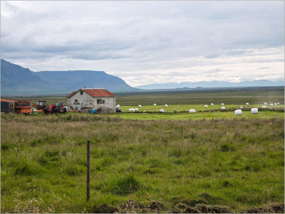 Gerðuberg Cliffs und Umgebung, Island