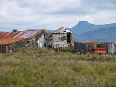 Gerðuberg Cliffs und Umgebung, Island
