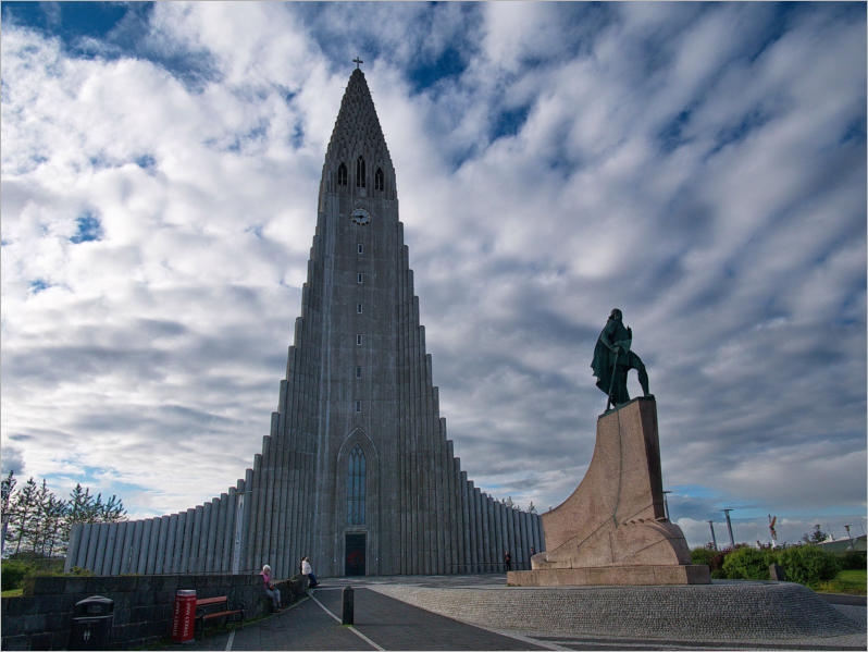 Hallgrimskirkja - Reykjavik, Island