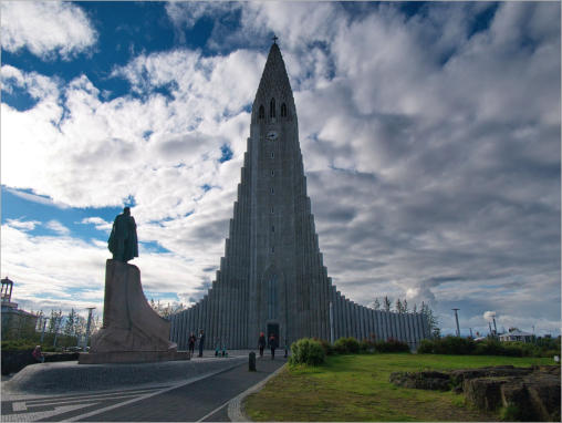 Hallgrimskirkja - Reykjavik, Island