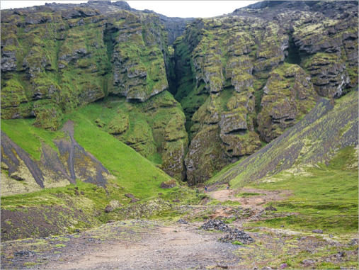 Rauðfeldsgjá, Halbinsel Snaefellsnes, Island