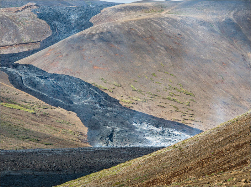 Spaziergang zum Lavafluss des Fagradalsfjall - Reykjanes, Island