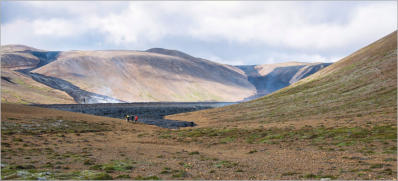 Spaziergang zum Lavafluss des Fagradalsfjall - Reykjanes, Island