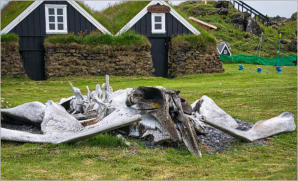 The Maritime Museum in the Fishermans Garden, Halbinsel Snæfellsnes, Island