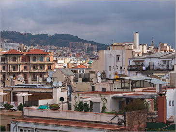 Blick von der Casa Milà - Barcelona, ES