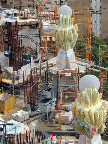 Blick von der La Sagrada Familia - Barcelona, ES