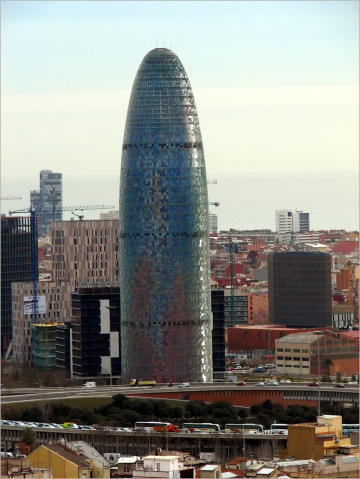 Blick von der La Sagrada Familia - Barcelona, ES