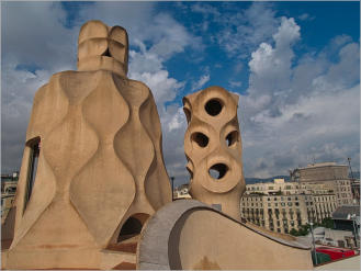 Casa Milà - Barcelona, ES