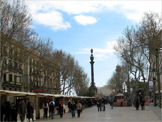 Ramblas, Barcelona 2008
