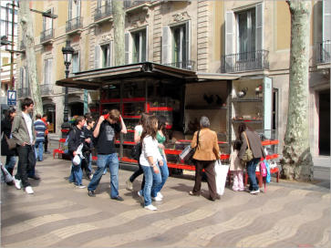 Ramblas, Barcelona 2008