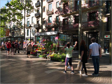 Ramblas, Barcelona 2018