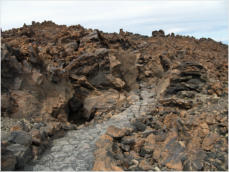Auf dem Gipfel des Teide, Nationalpark Teide, Teneriffa