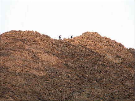 Auf dem Gipfel des Teide, Nationalpark Teide, Teneriffa