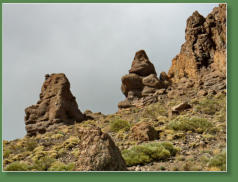 Wanderung Roques de Garcia, Nationalpark Teide, Teneriffa