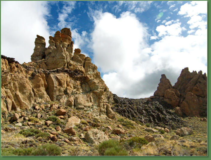 Wanderung Roques de Garcia, Nationalpark Teide, Teneriffa