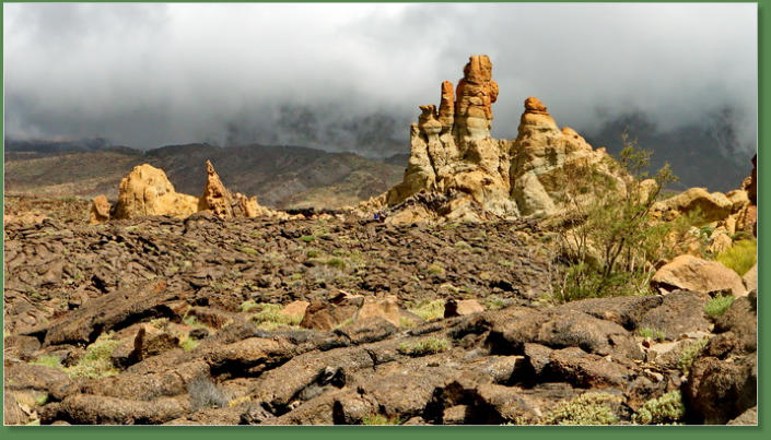 Wanderung Roques de Garcia, Nationalpark Teide, Teneriffa