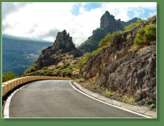 Anfahrt Masca, Teneriffa