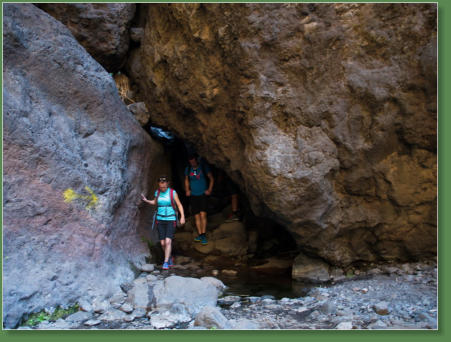 Wanderung durch die Masca-Schlucht, Teneriffa