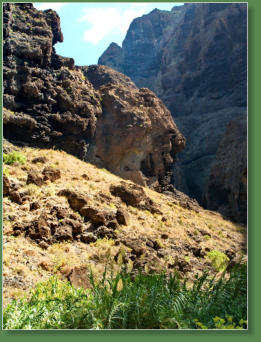 Wanderung durch die Masca-Schlucht, Teneriffa