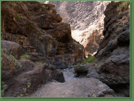Wanderung durch die Masca-Schlucht, Teneriffa
