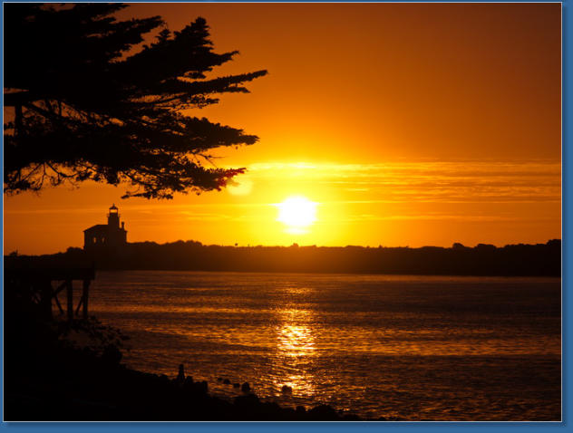 Sonnenuntergang in Bandon, OR