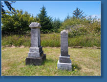 Pionier Friedfhof am Cape Blanco Lighthouse, OR