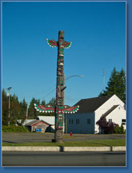 Totempole, Forks, WA