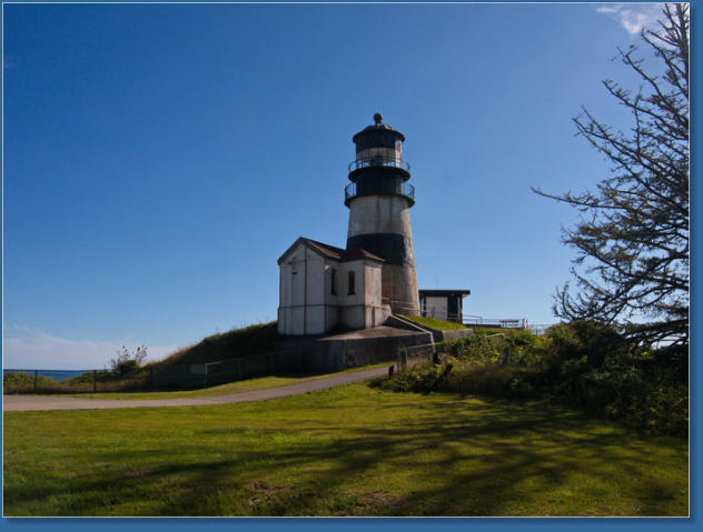 Cape Disappointment Lighthouse im Cape Disappointment SP, WA