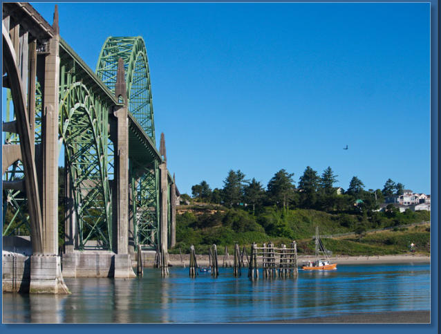 Hafen von Newport, OR