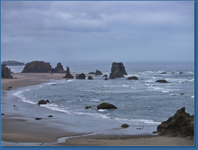 Aussichtspunkt am Facerock bei Bandon, OR