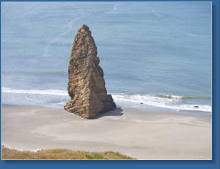 Ausblick auf dem Weg zum Cape Blanco Lighthouse, OR