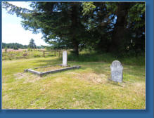 Pionier Friedfhof am Cape Blanco Lighthouse, OR