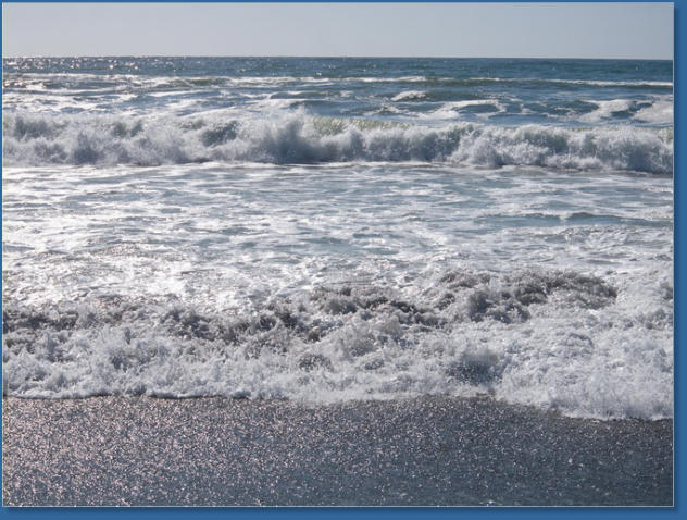 Strand am Fern Canyon Trail, Redwood NP, CA