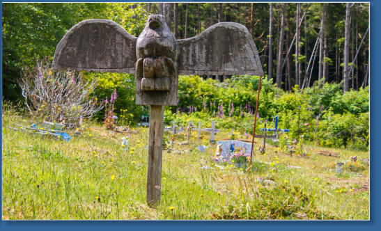 Friedhof, Olympic Peninsula, WA