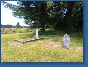 Pionier Friedfhof am Cape Blanco Lighthouse, OR
