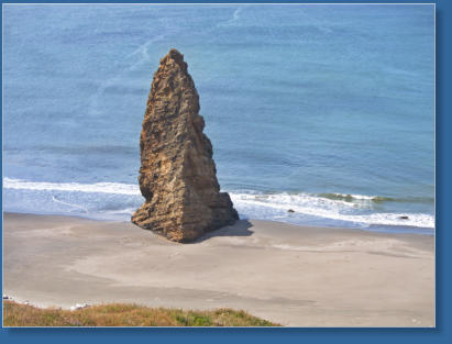 Ausblick auf dem Weg zum Cape Blanco Lighthouse, OR
