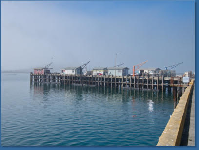 Fischereihafen von Crescent City, CA