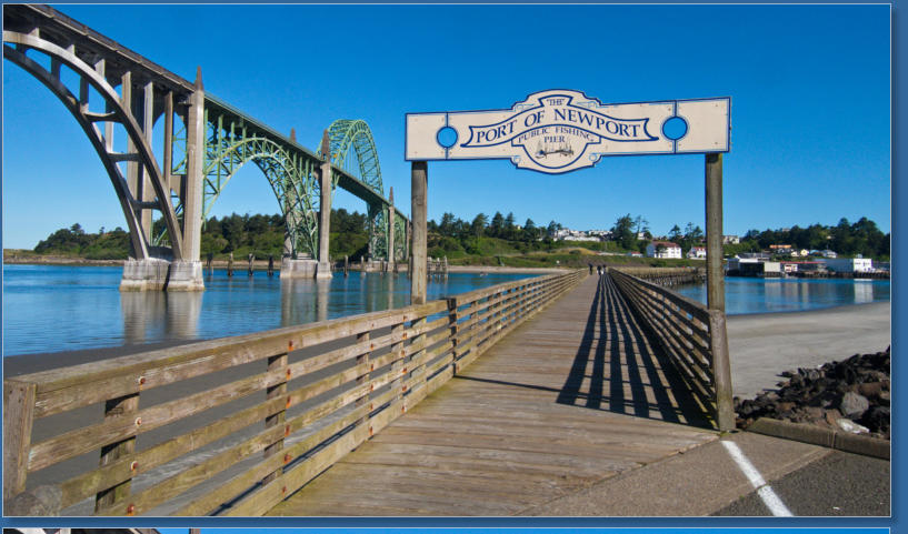 Hafen von Newport, OR
