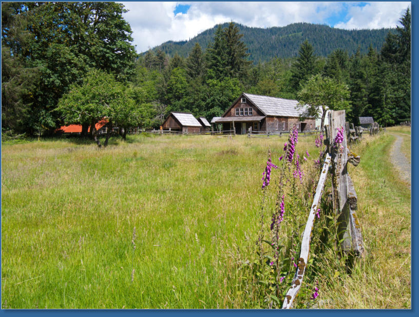 Kestner Homestead, Lake Quinault, WA