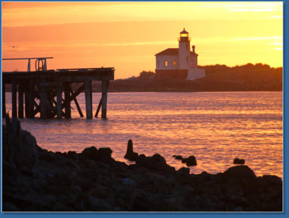 Sonnenuntergang in Bandon, OR