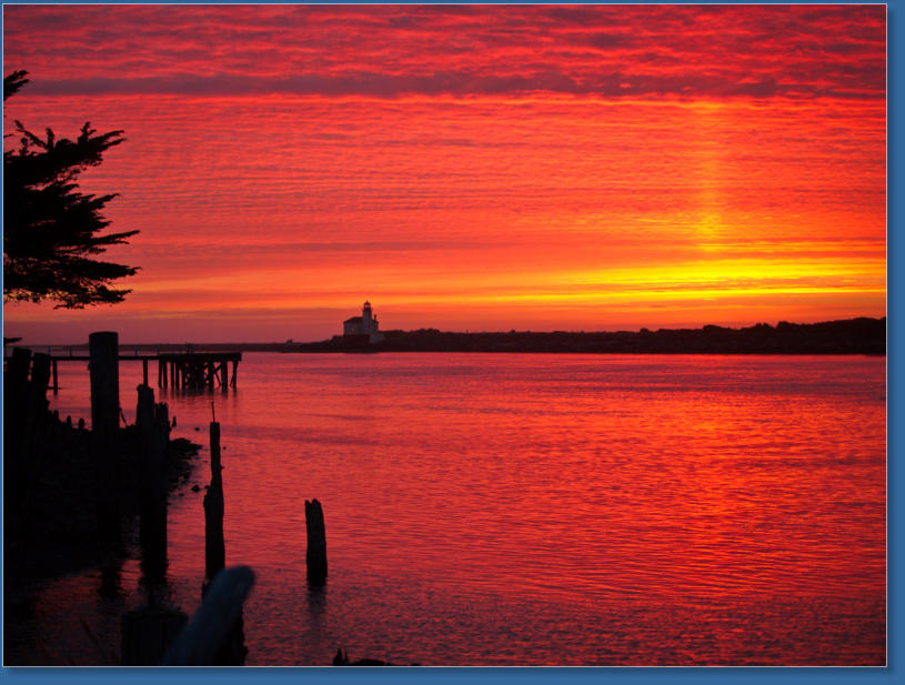 Sonnenuntergang in Bandon, OR
