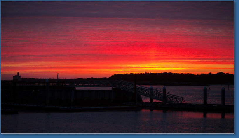 Sonnenuntergang in Bandon, OR